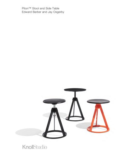 Piton™ Stool and Side Table Edward Barber and Jay Osgerby