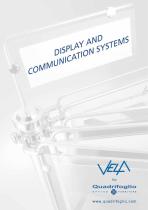 VELA CATALOGUE (DISPLAY AND  COMMUNICATION SYSTEMS) - 1