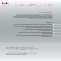 Haier UK White Goods Brochure 2011/2012 - 4