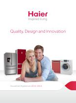 Haier UK White Goods Brochure 2013/2014-1