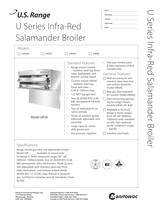 U Series Infra-Red Salamander Broiler - 1