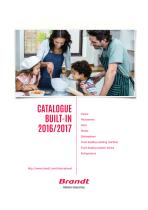 Catalogue built-in 2016/2017 - 1