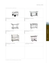 RESIDENTIAL/ACCESSORIES:Serving carts - 2