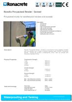 Ronafix Pre-packed Render / Screed - 1