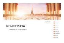 INFRARED SAUNA & STEAM SAUNA CATALOGUE 2013-10