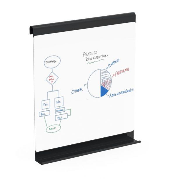 Quadro branco - WRITING SCREEN - Nautilus SA - de parede / em aço / em ...