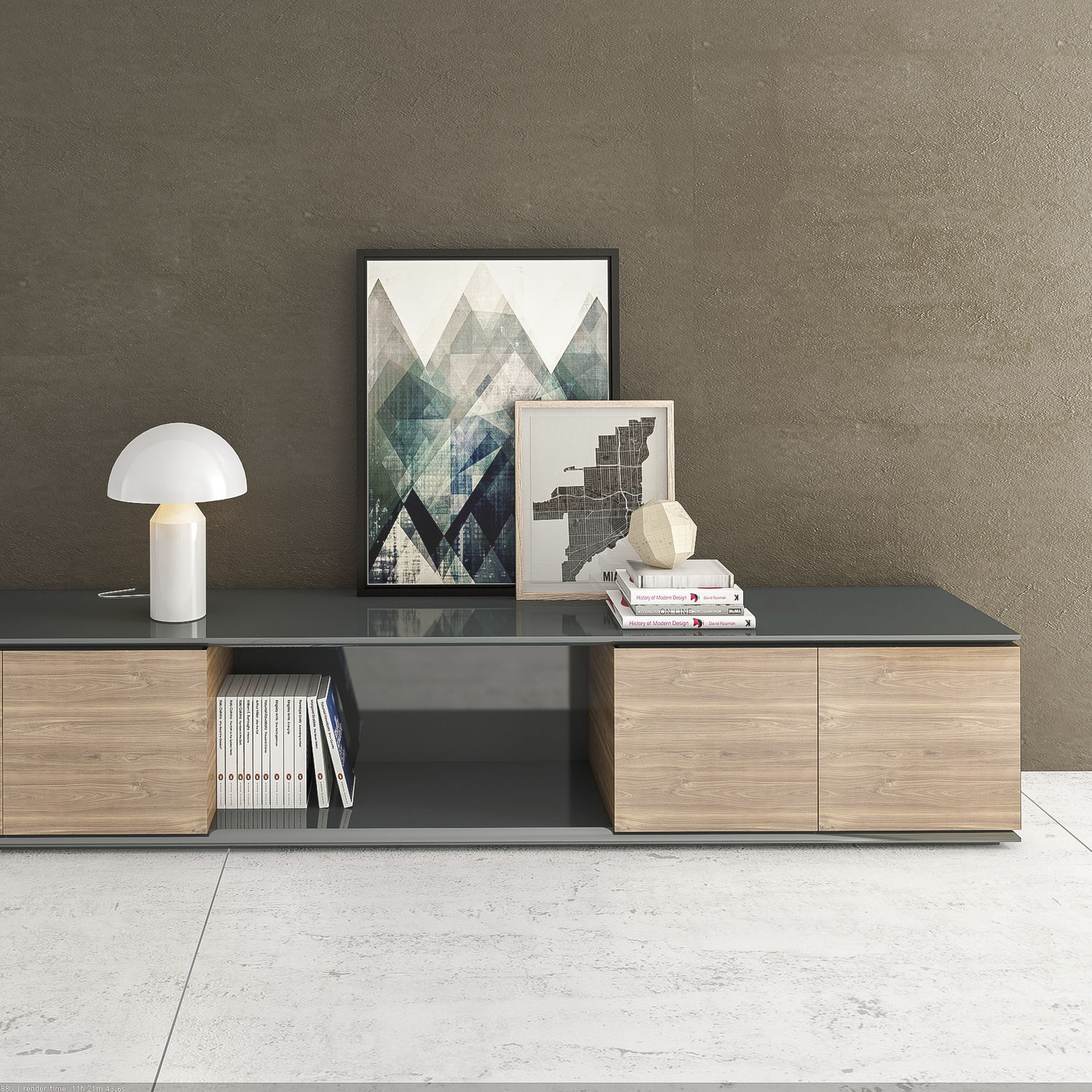 Buffet aparador contemporâneo - PRIME - SOTUBO - em madeira / com ...