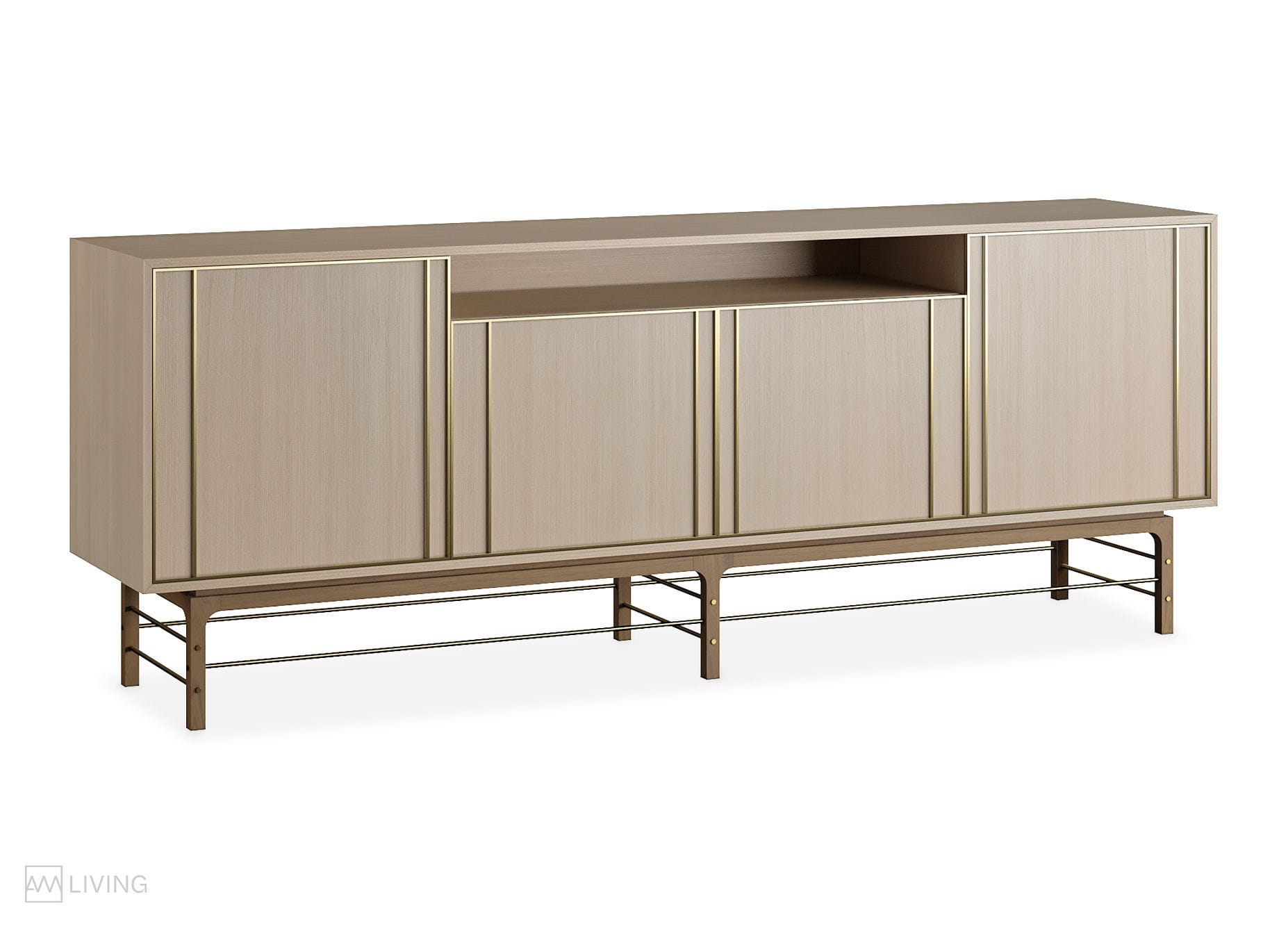 Buffet aparador contemporâneo - FEEL II - AM LIVING - em madeira / em ...