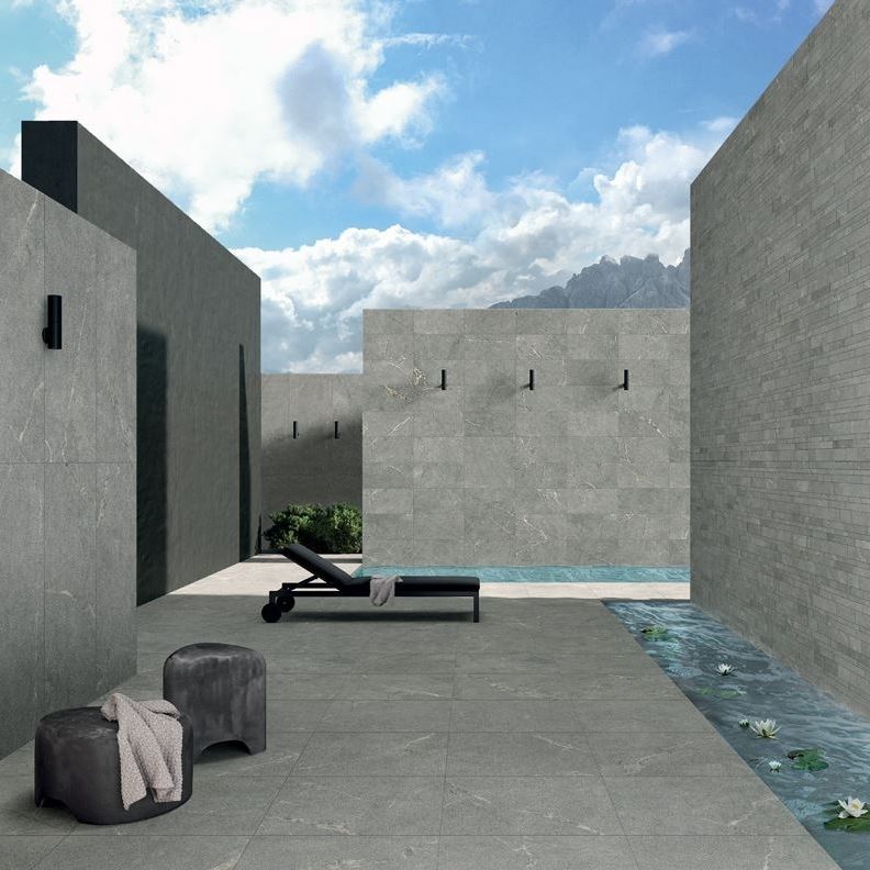 Placas de revestimento em grés porcelanato - GRAY - LEA CERAMICHE - em ...