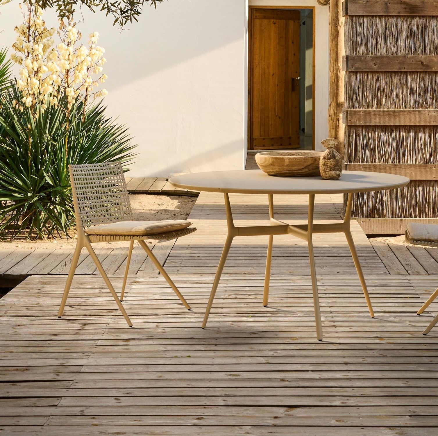 Cadeira de jardim design - BRANCH - Tribù - para ambiente externo / de ...