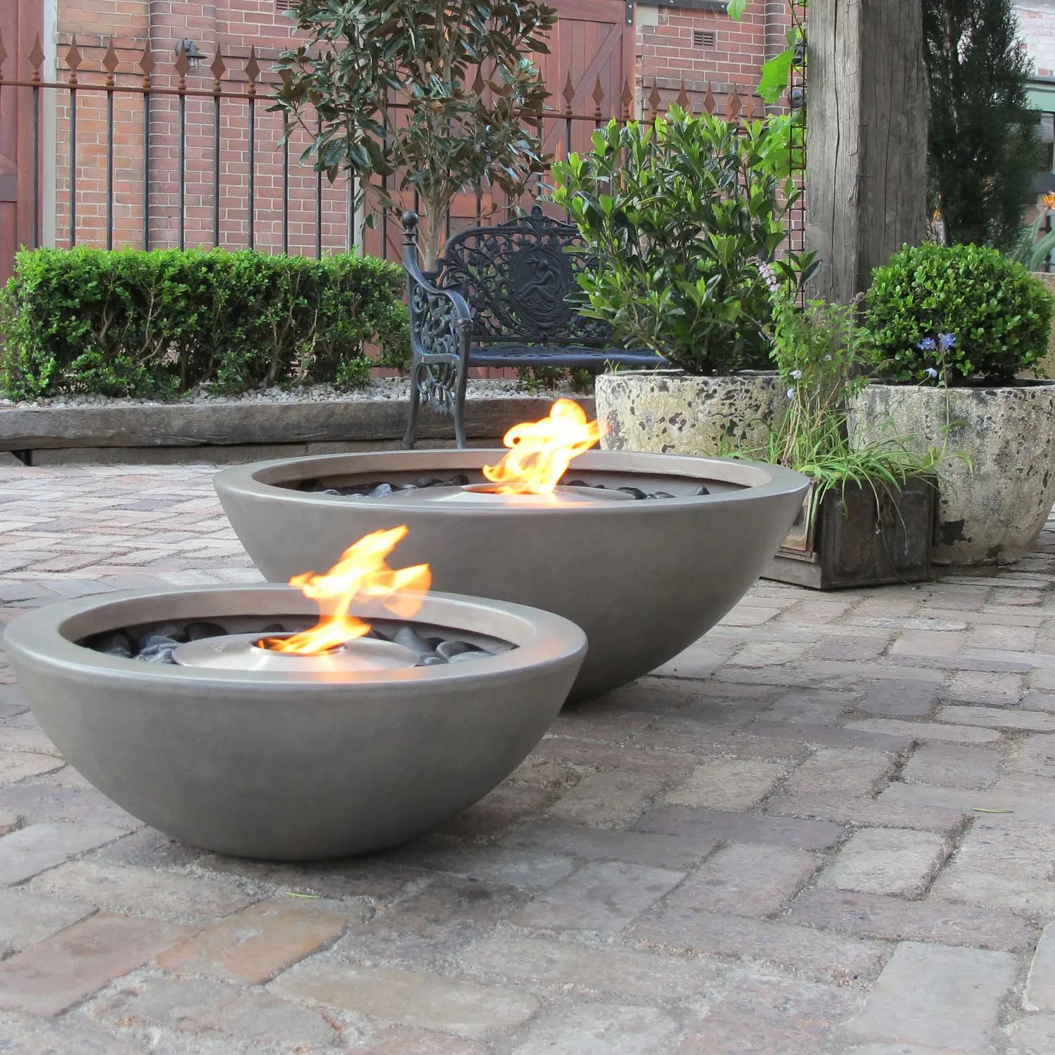 Braseiro de jardim a bioetanol - Mix 850 - EcoSmart Fire - em