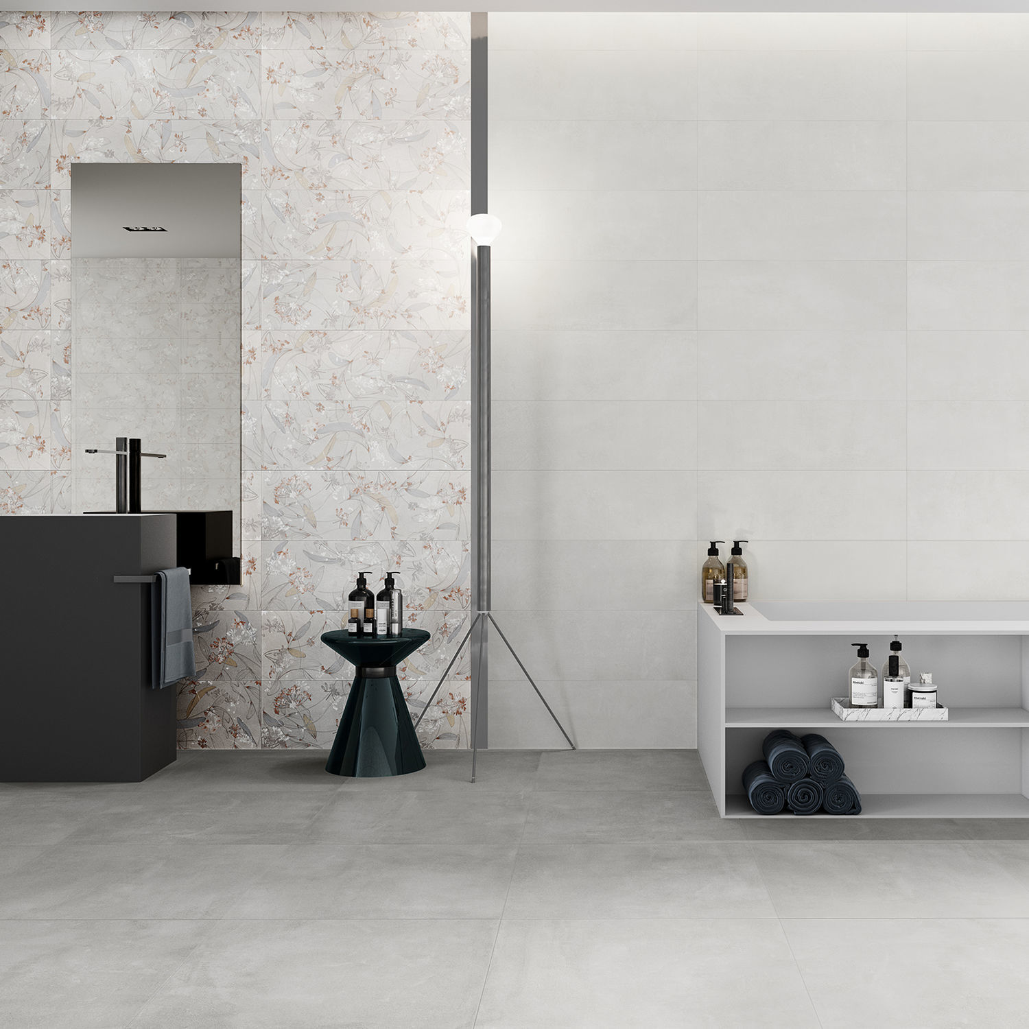 Placas de revestimento em grés porcelanato - VICAT - SALONI CERAMICA ...
