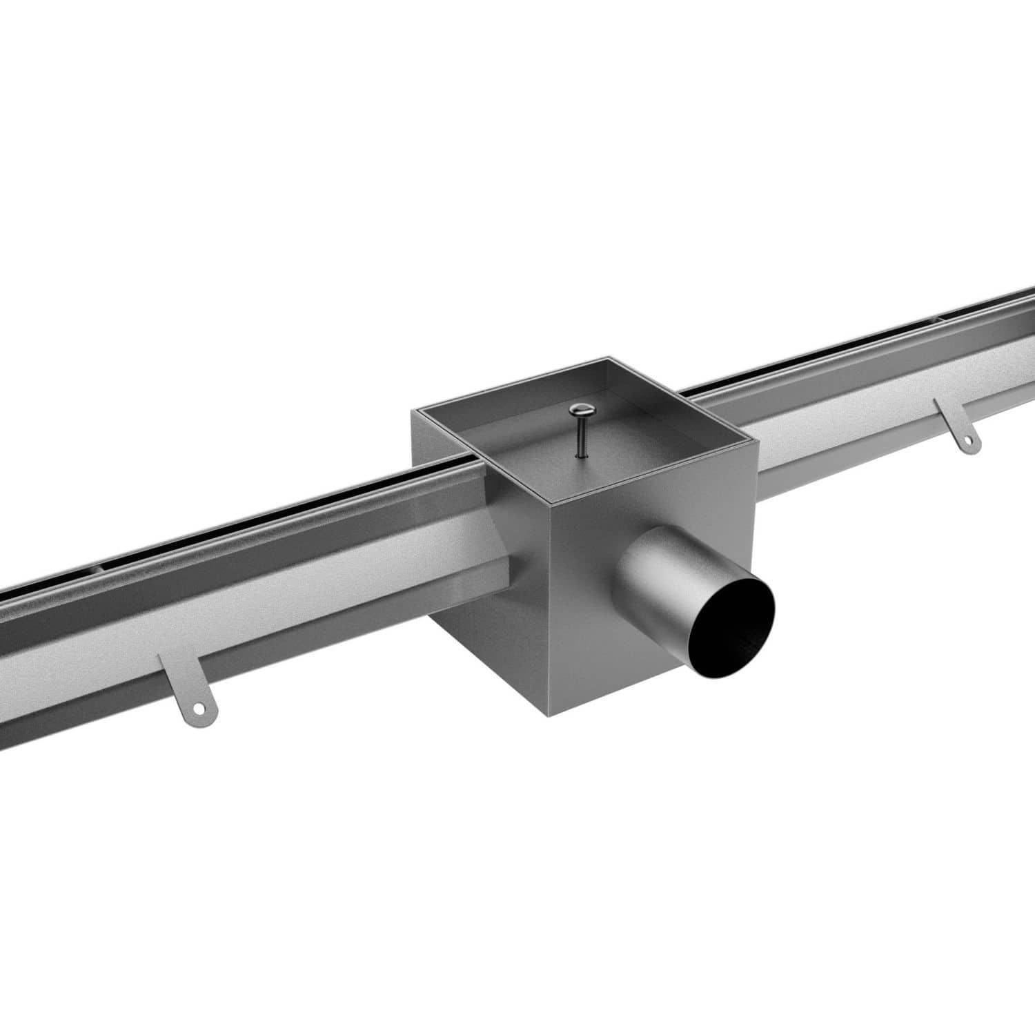 Calha De Escoamento Com Fenda Central 1460 Inoxsystem S r l 