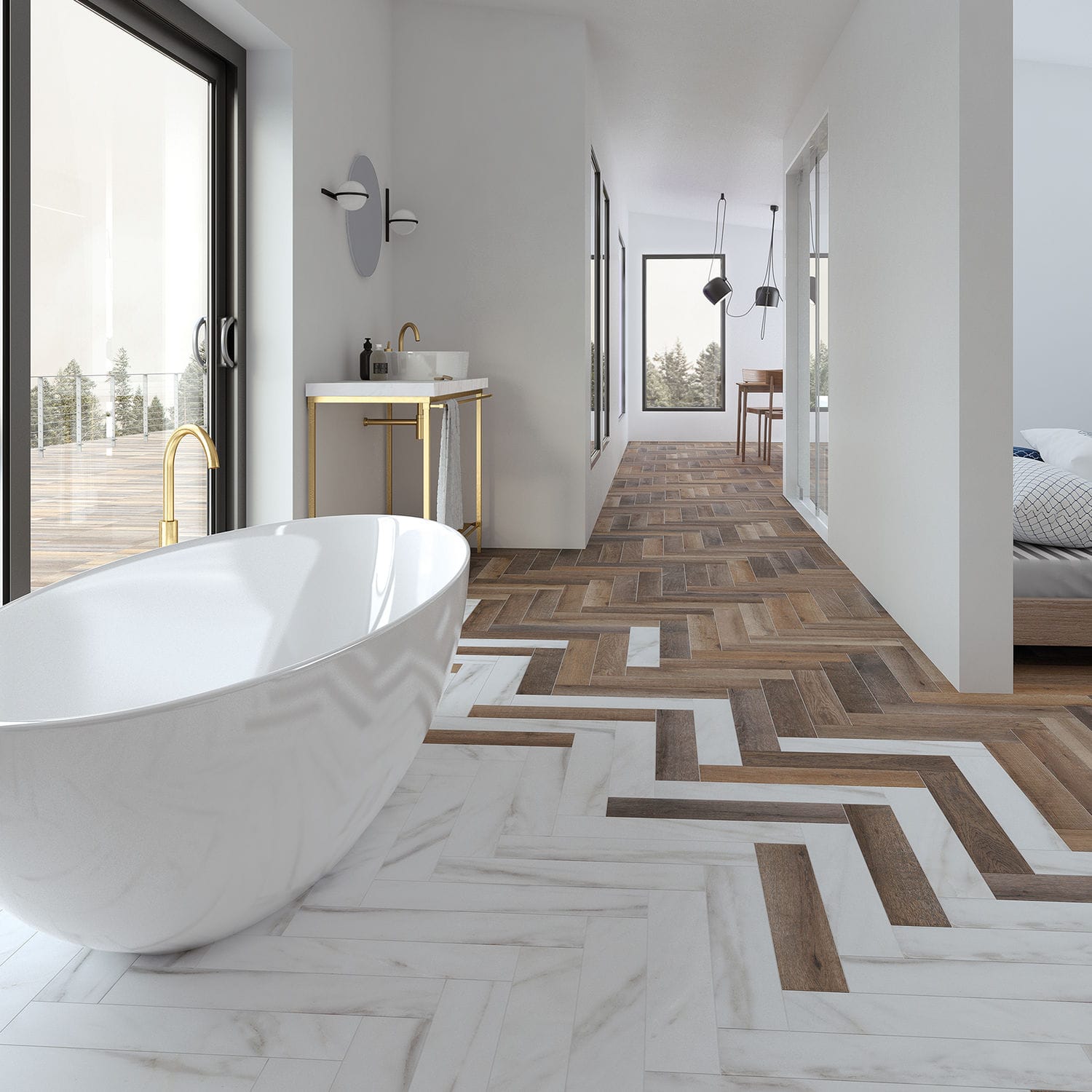 Placas de revestimento em grés porcelanato - TIMBER - WOW Design EU ...