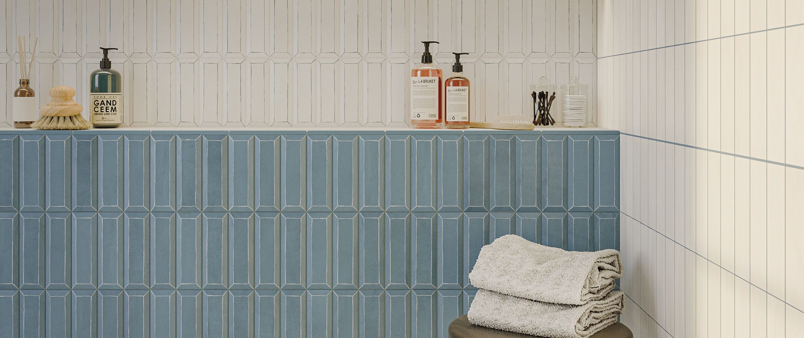 Placas de revestimento em grés porcelanato - FREEHAND - WOW Design EU ...
