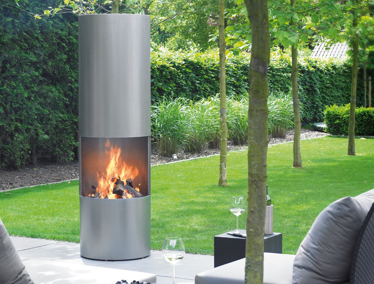 Lareira a gás - 999 - Modus Fireplaces - de instalação livre / Face ...
