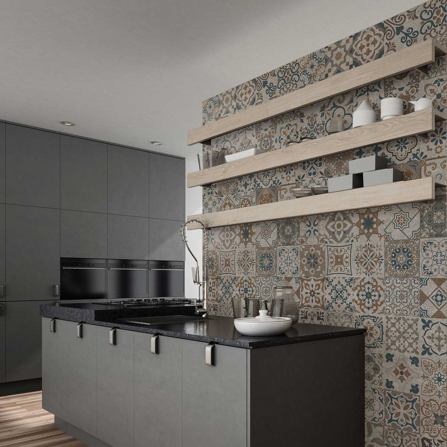 Placas de revestimento para ambiente interno - CEMENTINE - STUDIO ONE ...