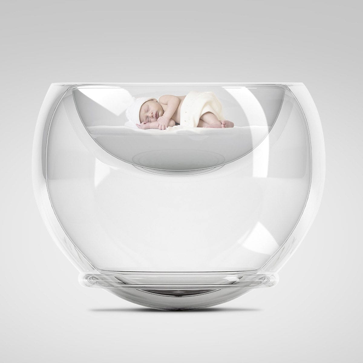 Berço De Balanço Bubble Bubble Baby Bed Em Material Plástico Unissexo