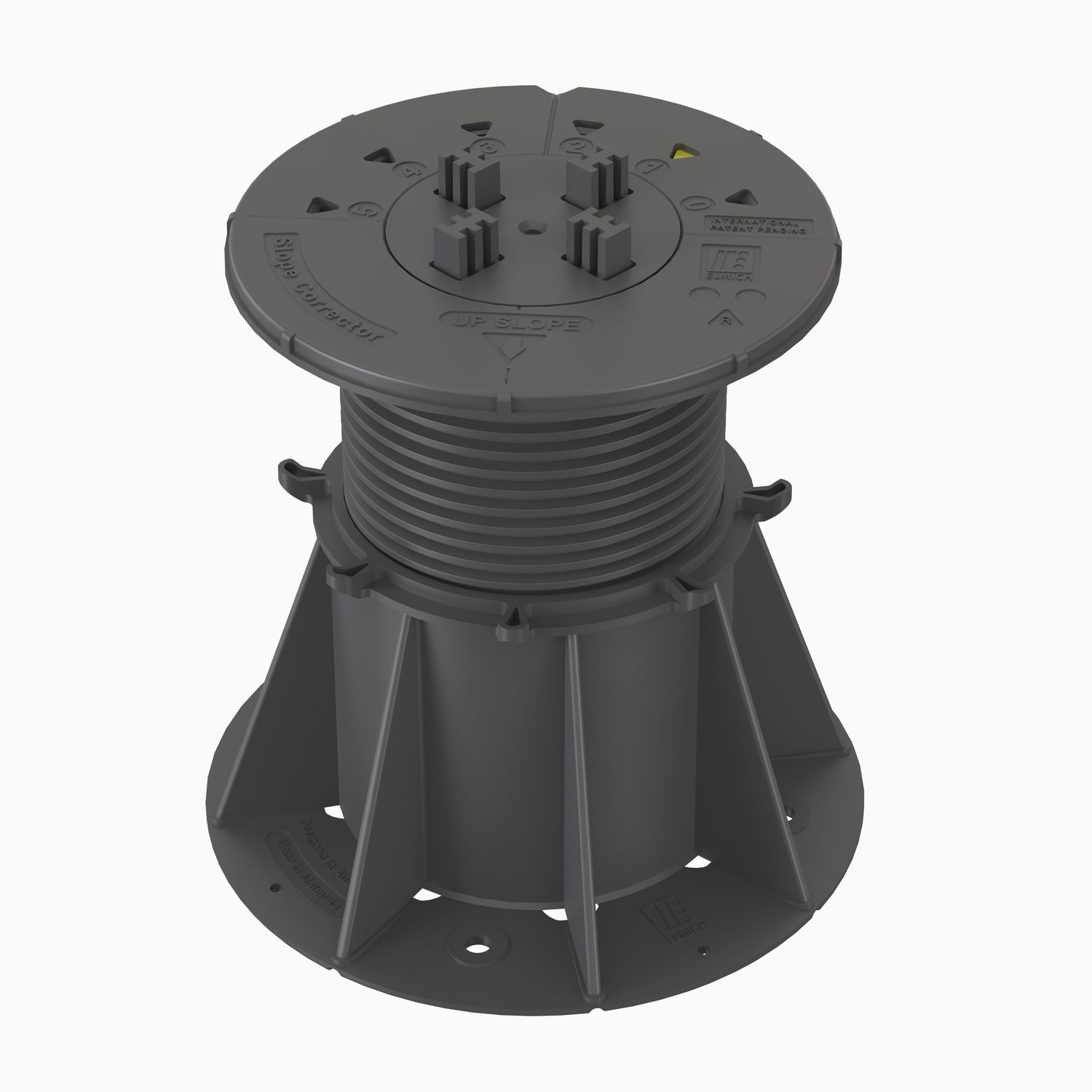 Pedestal Para Piso Elevado Em Polipropileno VERSIJACK VJ F4 122 206