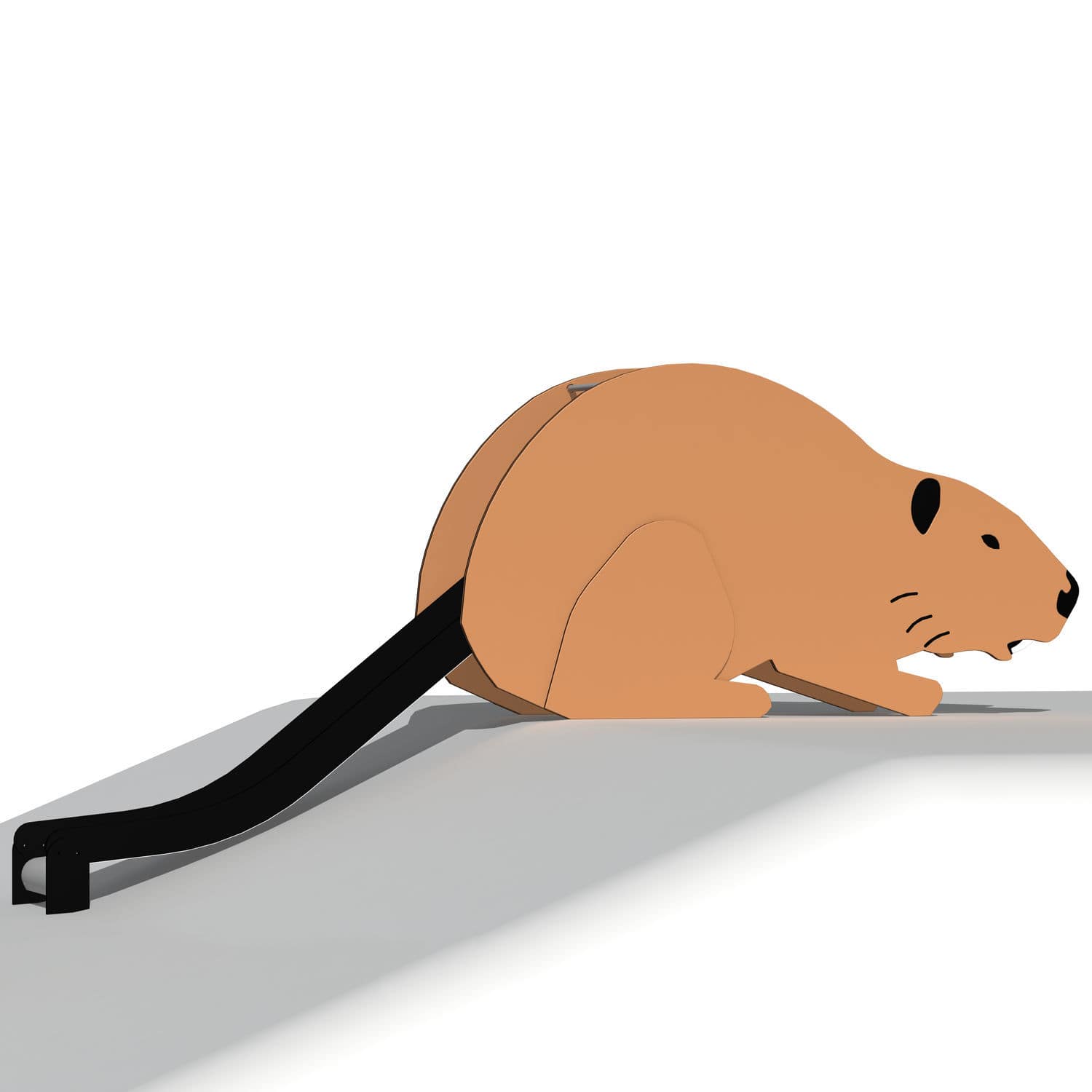 Escorregador reto - CASTOR - Tiptiptap - para parque infantil / em aço ...