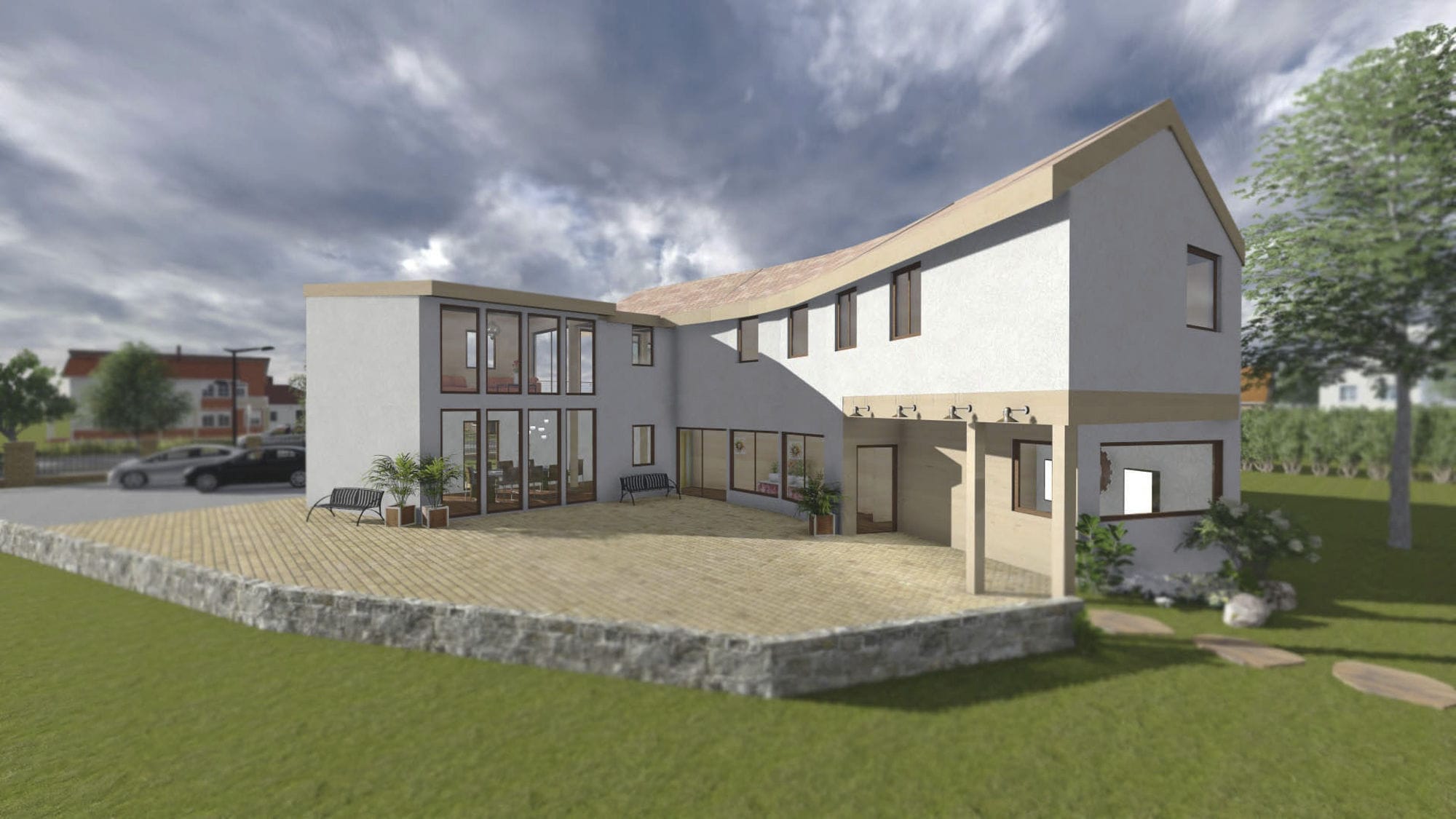 Casa préfabricada ITALIA I.G. Frame House group Sia ecológica