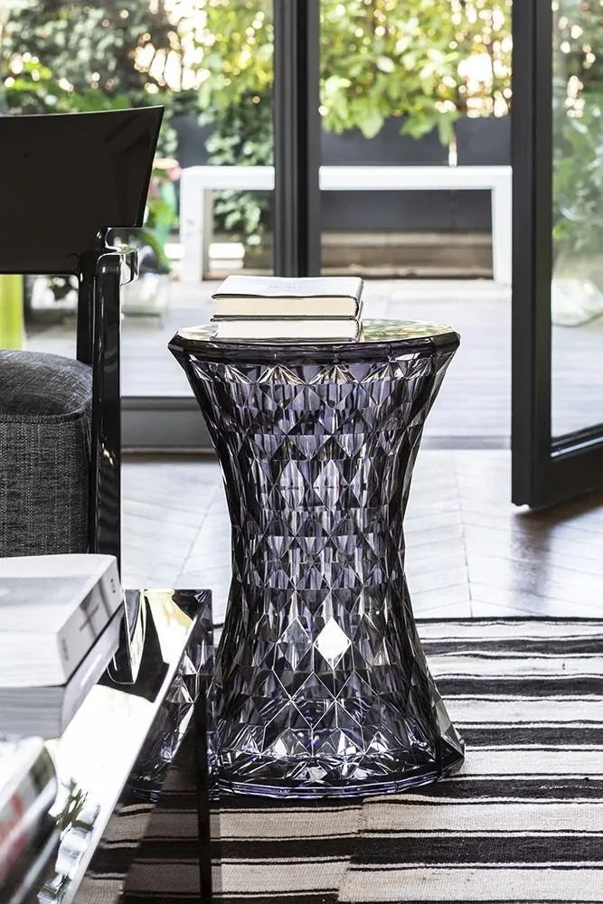 Banqueta contemporânea - STONE - Kartell - em policarbonato / com