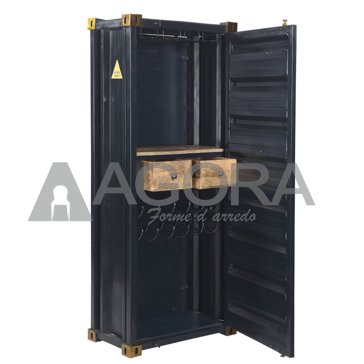 Móvel bar de design original - CONTAINER - AGORA' SRL - em madeira ...