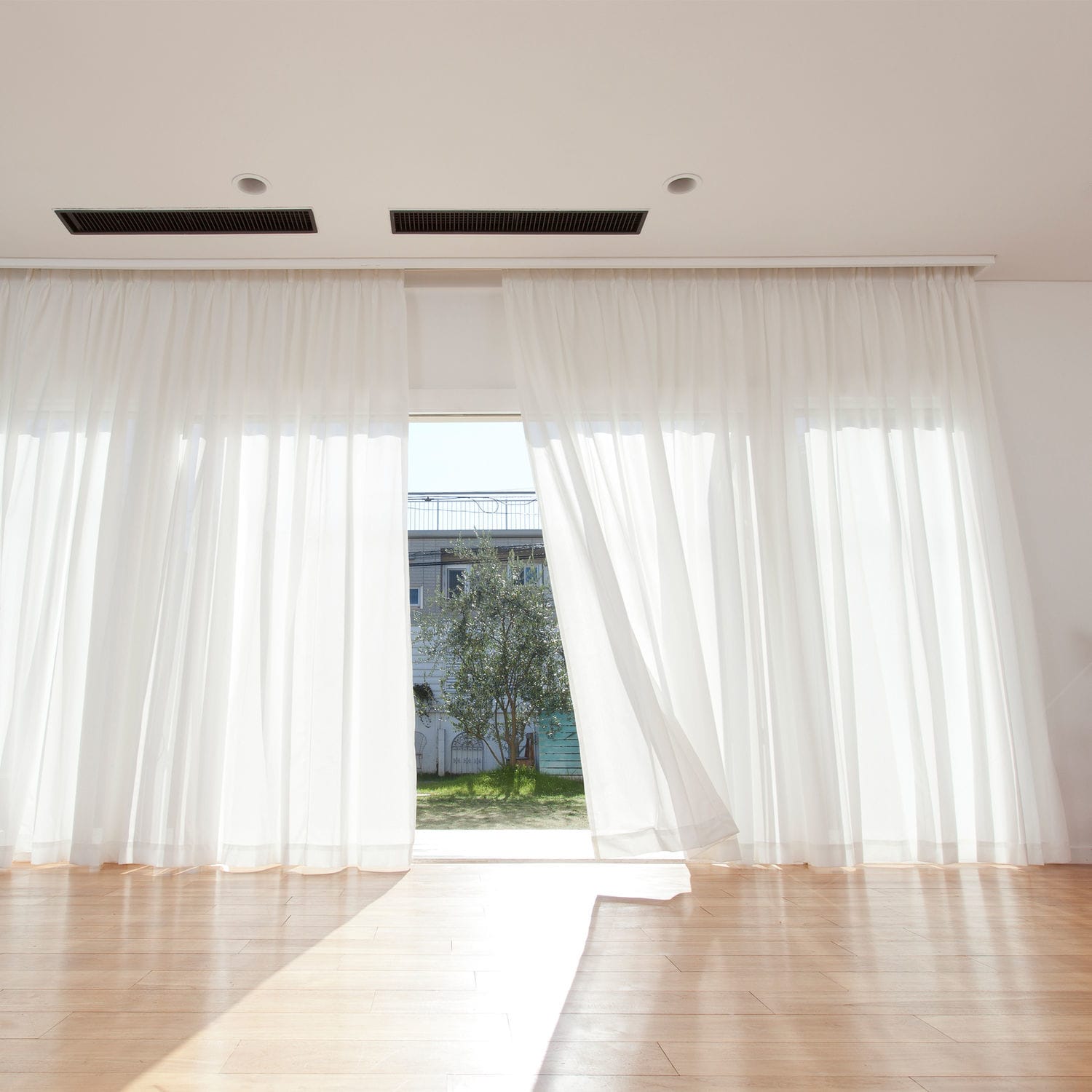 Tecido para cortinas - SAKAI LACE co.,ltd - para proteção do sol / de ...
