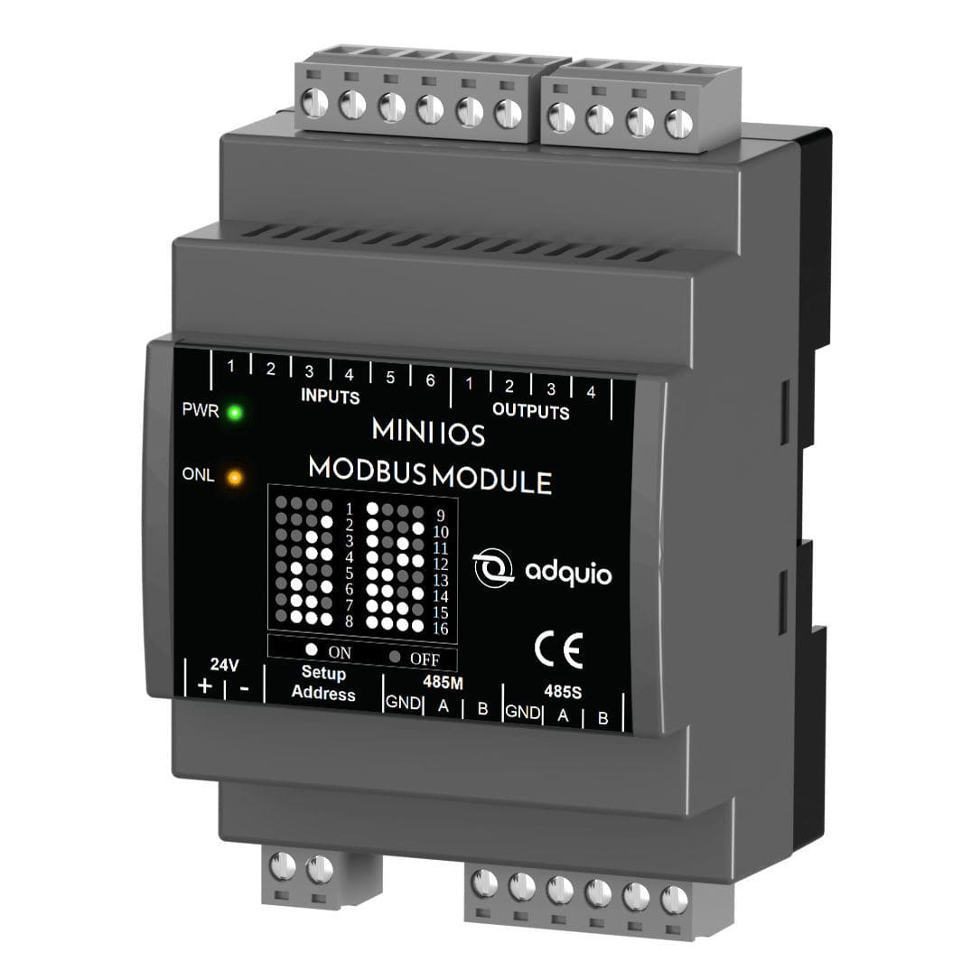Mini Modulo Cas Módulo E/S - ADQUIO MINI - Adquio