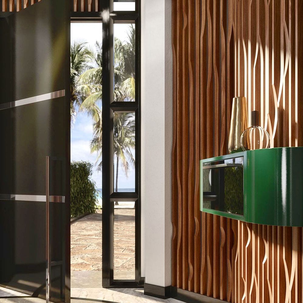 Painel decorativo em madeira - Entrata - Santo Passaia Furniture - para ...