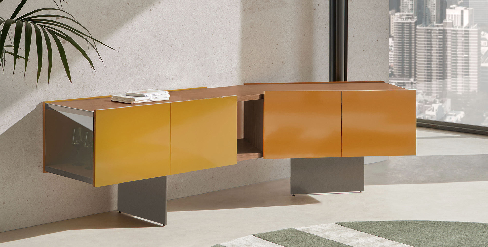 Buffet aparador contemporâneo - TOSCANA / FIRENZE - punt mobles - em ...
