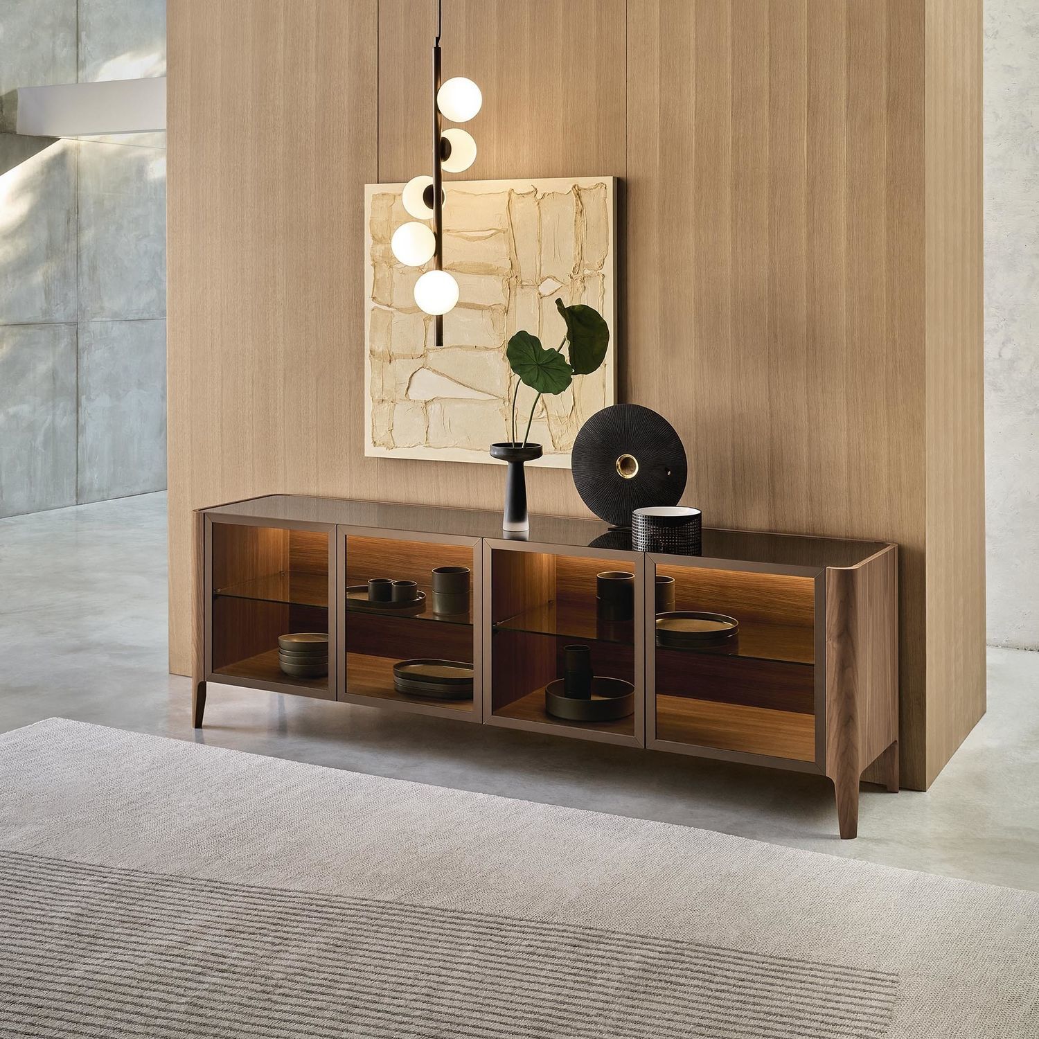 Buffet aparador em cristal - CROSS - Riflessi - contemporâneo / em ...