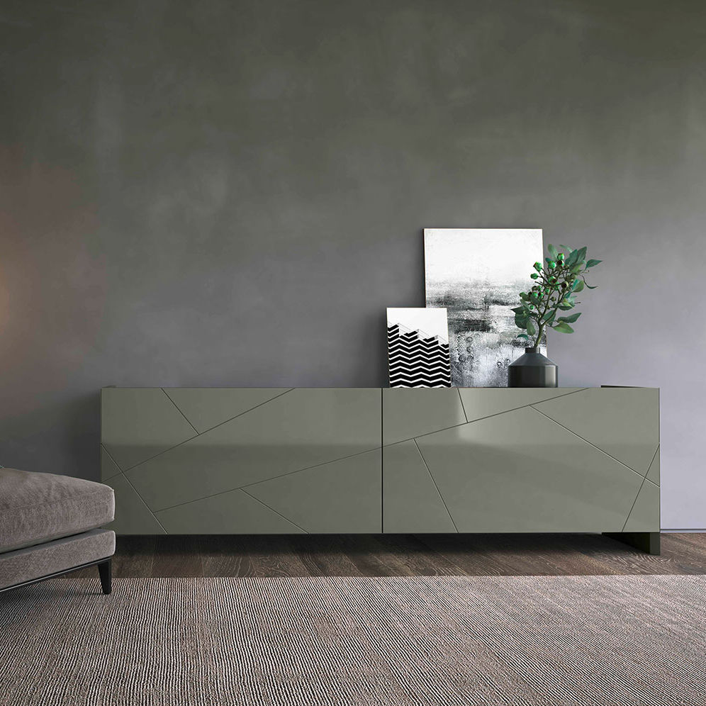 Buffet aparador contemporâneo - COPLANAR - Olivieri - em madeira / em ...