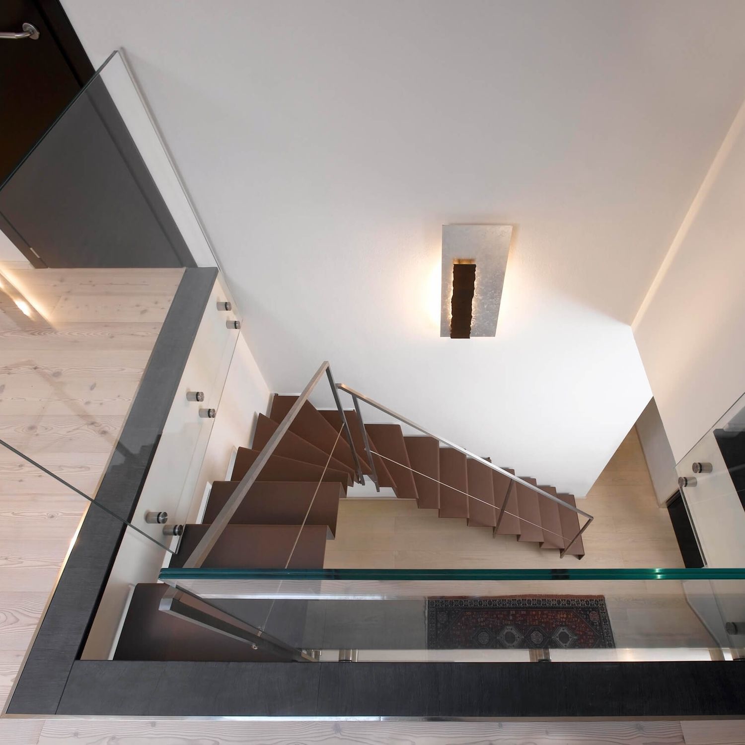 Escada em L - D 219 - METALL CONCEPT - com degraus em metal / com ...