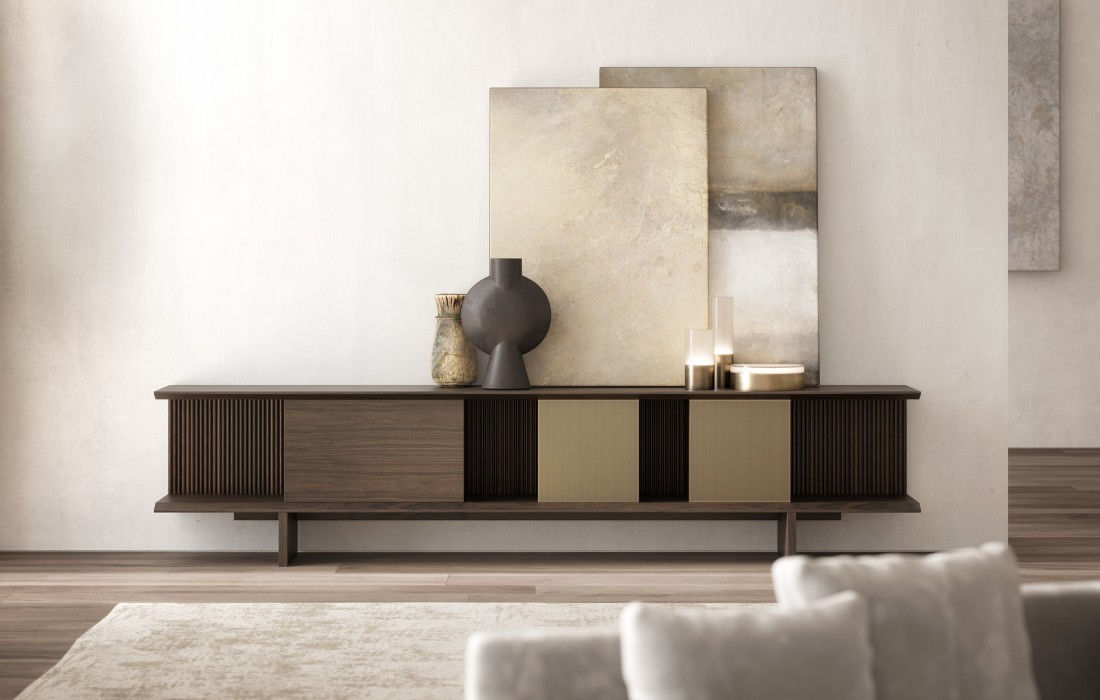 Buffet aparador contemporâneo - INFINITE - Emmemobili - em carvalho ...