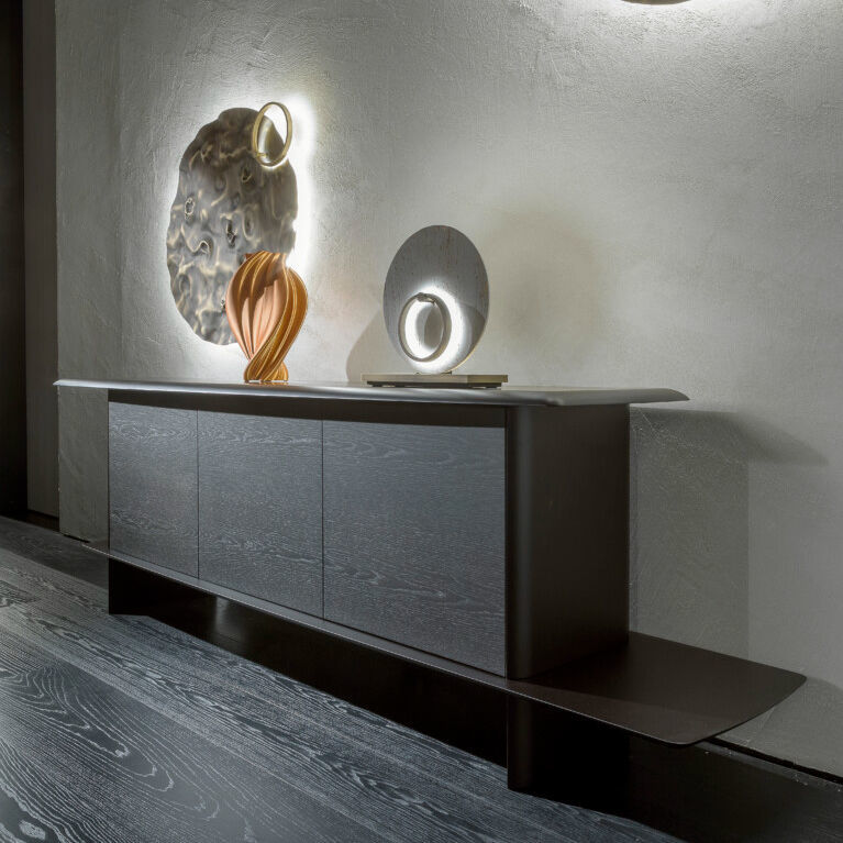 Buffet aparador contemporâneo - KAMAI - Emmemobili - em carvalho / em ...