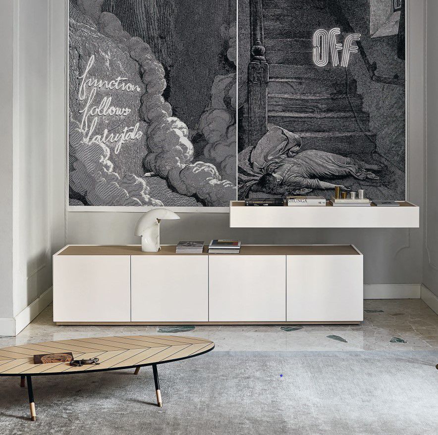Buffet aparador contemporâneo - Cidori - SANGIACOMO - em carvalho / com ...
