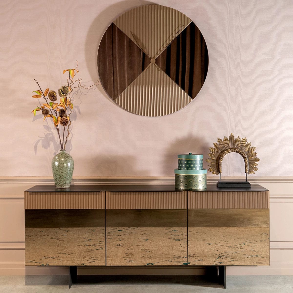 Buffet aparador contemporâneo - CANNETÈ - Tonin Casa - em metal pintado ...