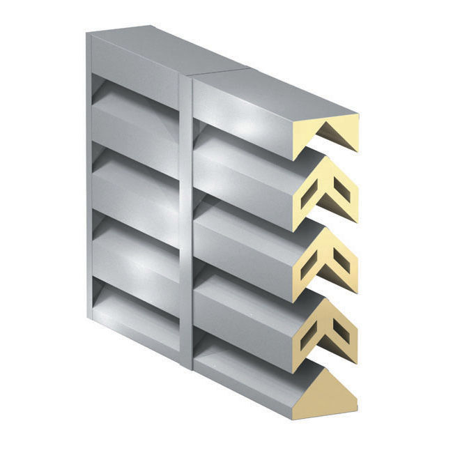 Grelha de porta acústica - A12350 - CS - Construction Specialties