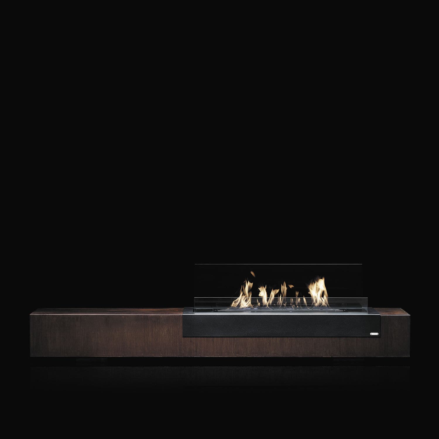 Queimador a bioetanol retangular - LOFT - Glammfire - contemporâneo