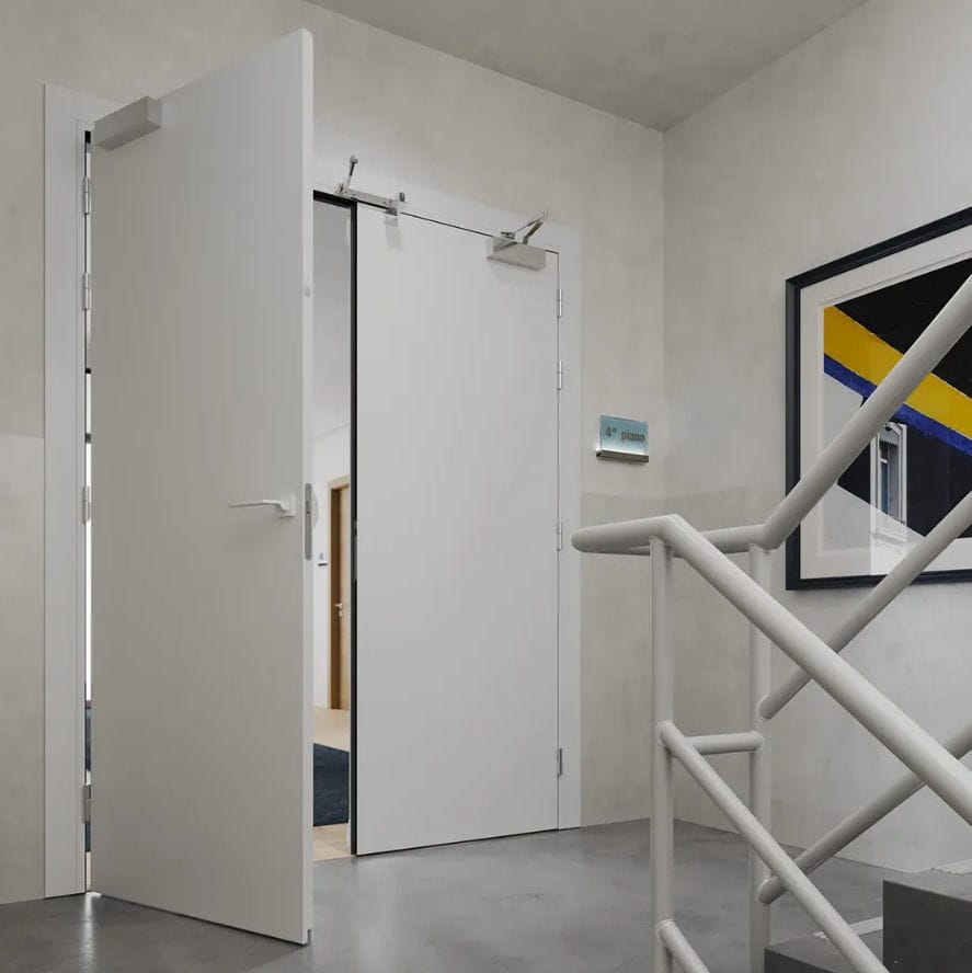 Porta interna - BIEVO 60 DB - Bertolotto Porte - em madeira / de abrir ...