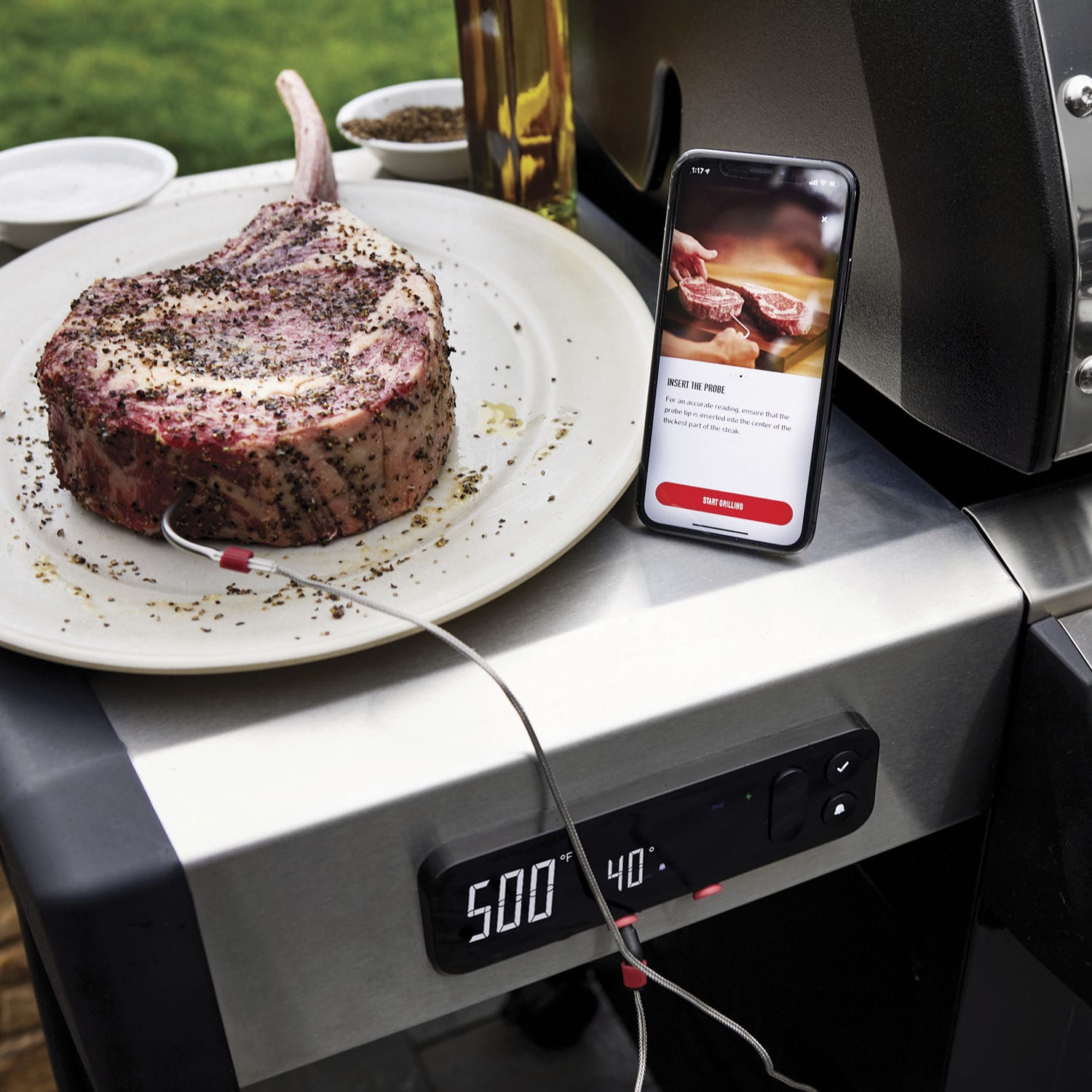 Churrasqueira a gás - GENESIS II SX-335 SMART GRILL - Weber EUROPE