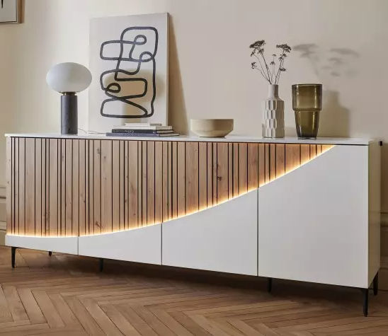 Buffet aparador contemporâneo - TOPAZE - Meubles Célio - em laminado ...