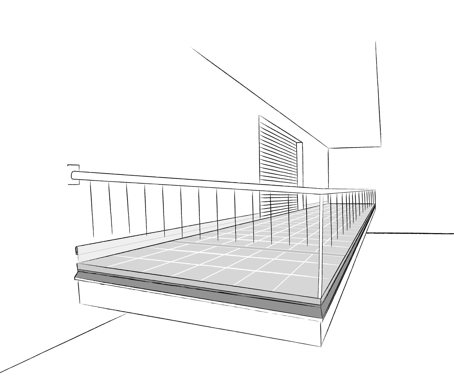 Rodapé em alumínio - BATTISCOPA BIM - PROFILITEC - outdoor