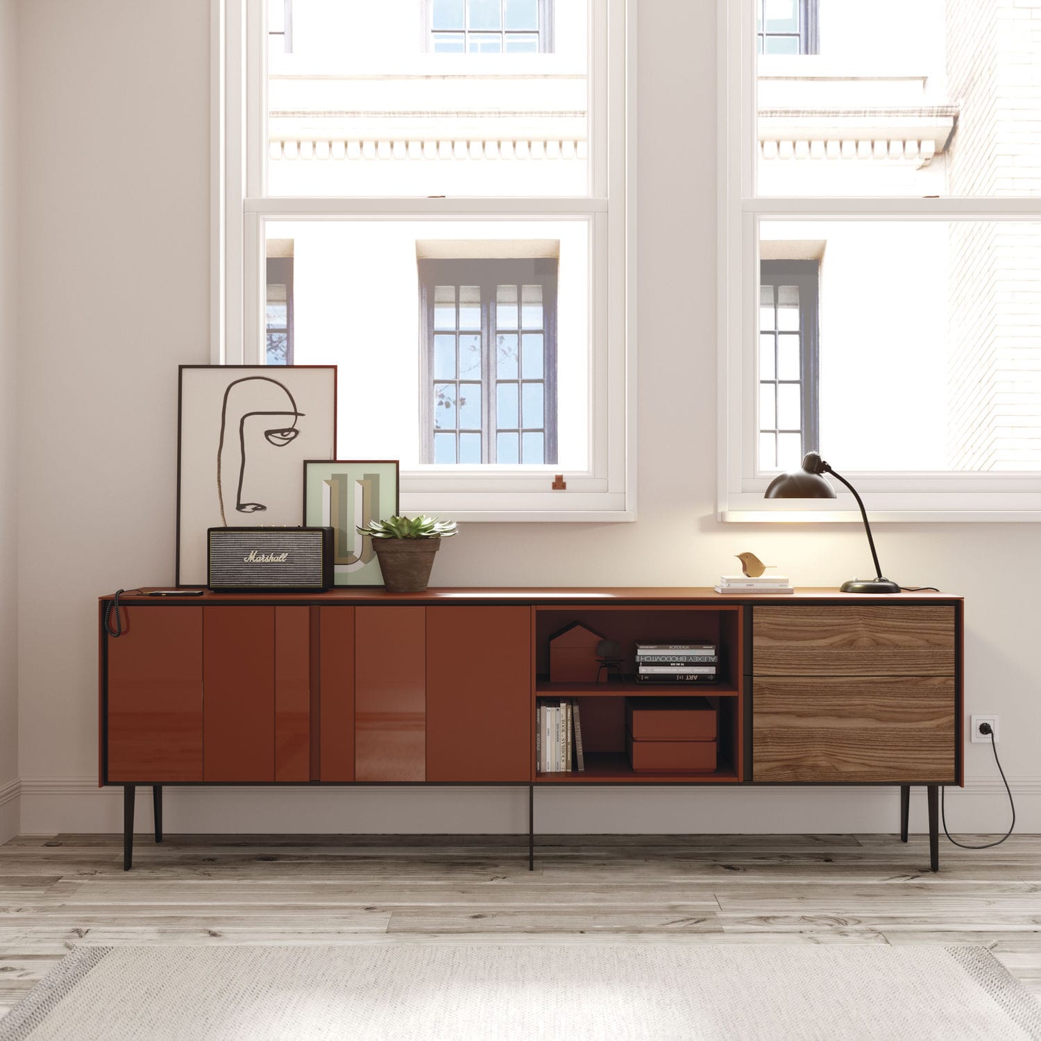 Buffet aparador contemporâneo - BOOK 17 - VIVE - MUEBLES VERGE S.L ...
