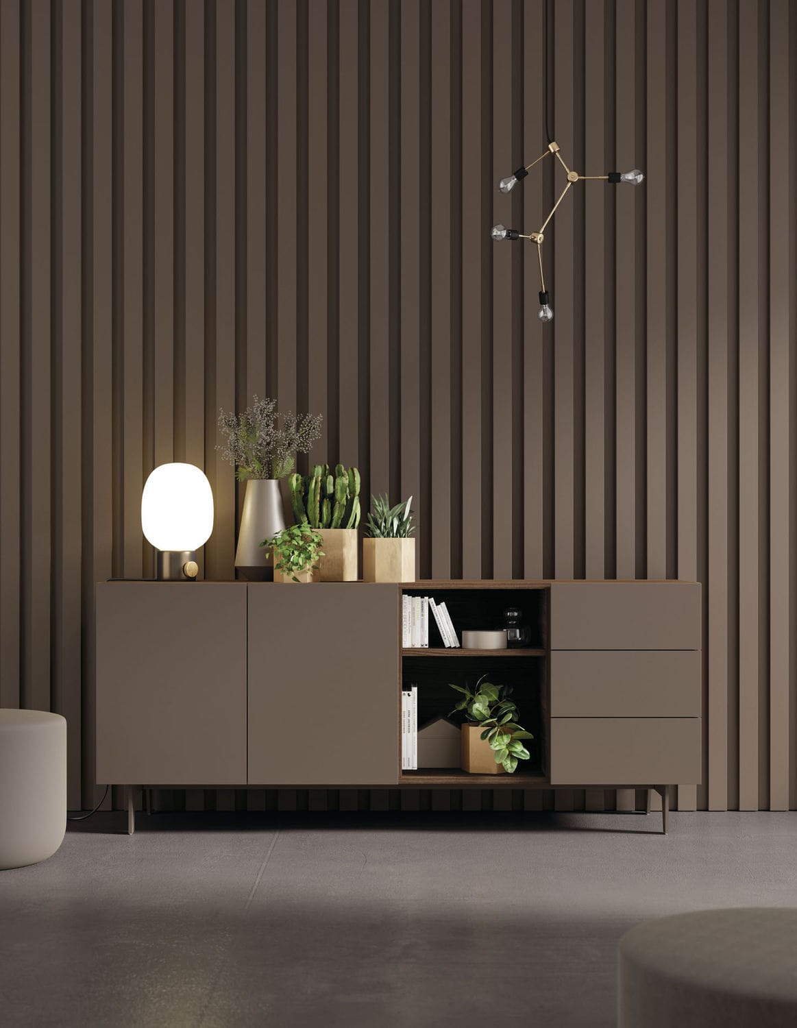 Buffet aparador moderno - COMPACT APARADOR 8 - VIVE - MUEBLES VERGE S.L ...