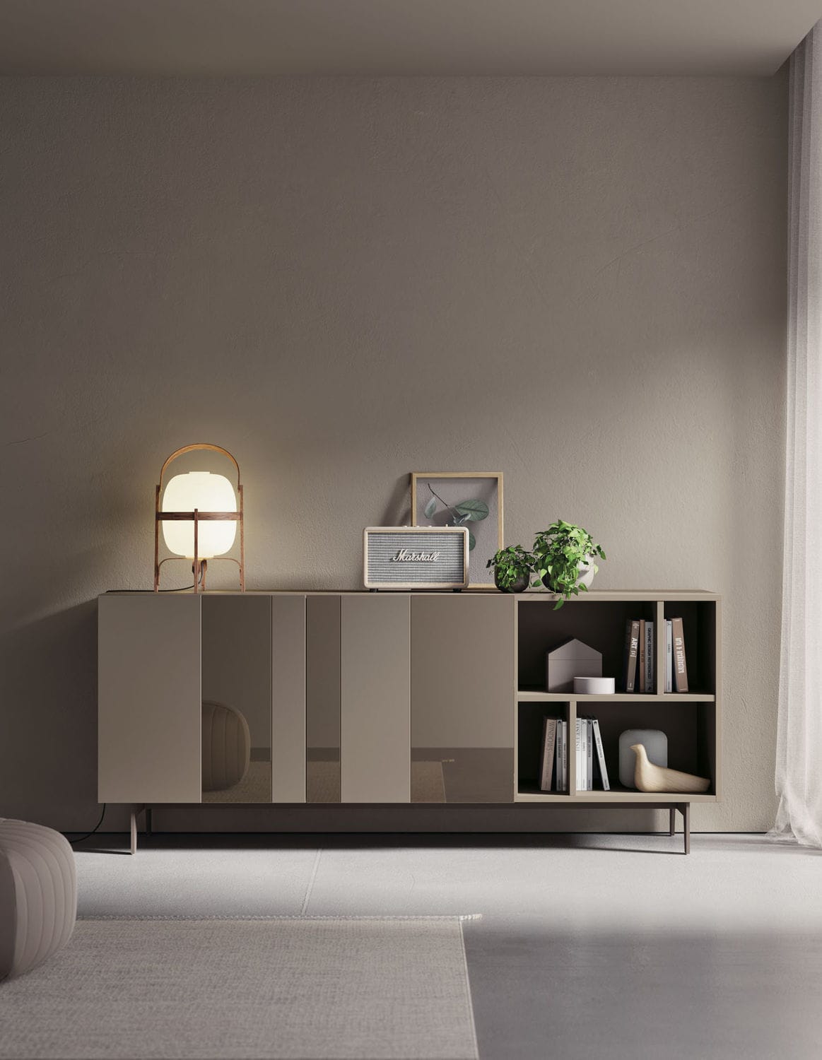 Buffet aparador moderno - COMPACT APARADOR 9 - VIVE - MUEBLES VERGE S.L ...