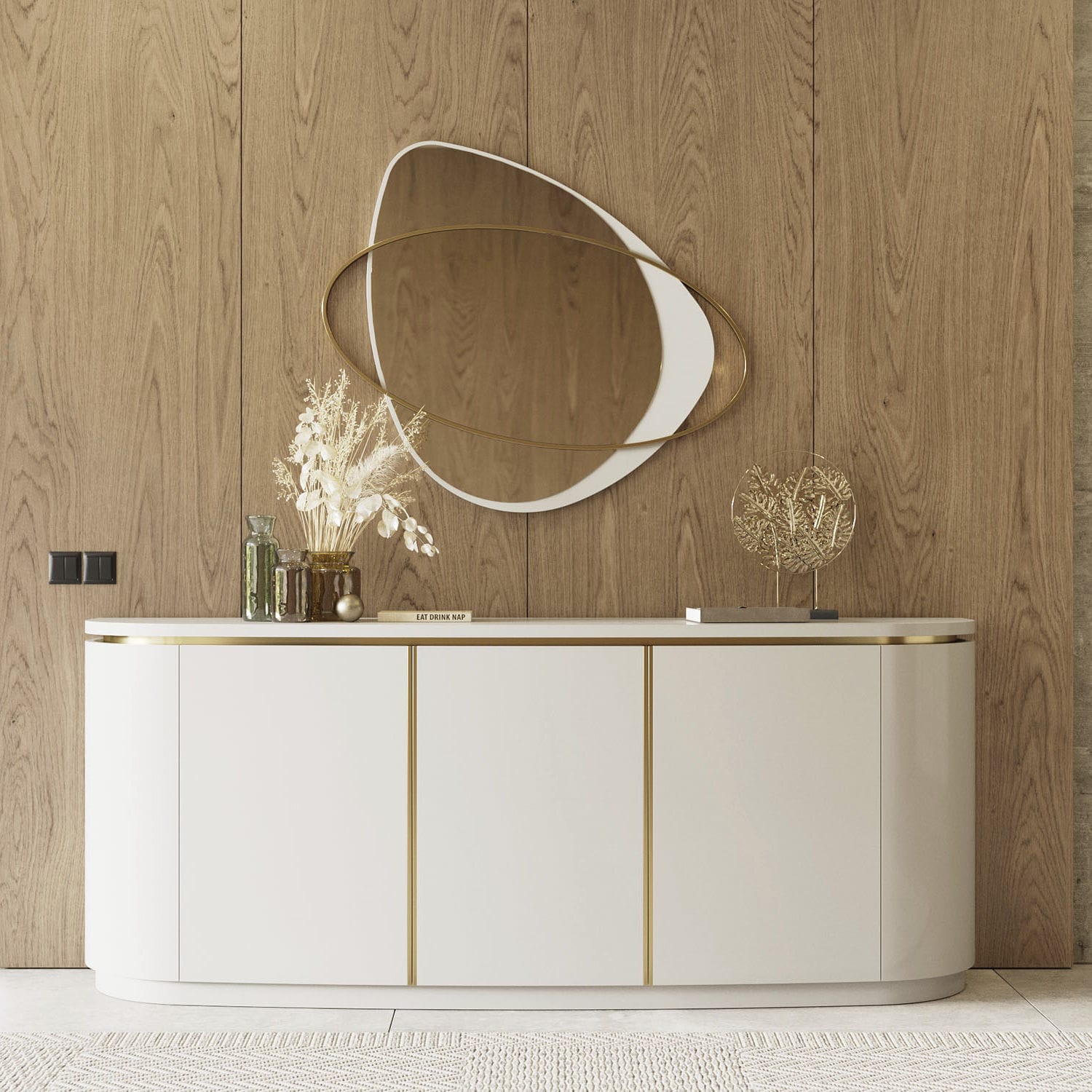 Buffet aparador contemporâneo - Kyara XLUX - Irmaos Pereira Pacheco, SA ...