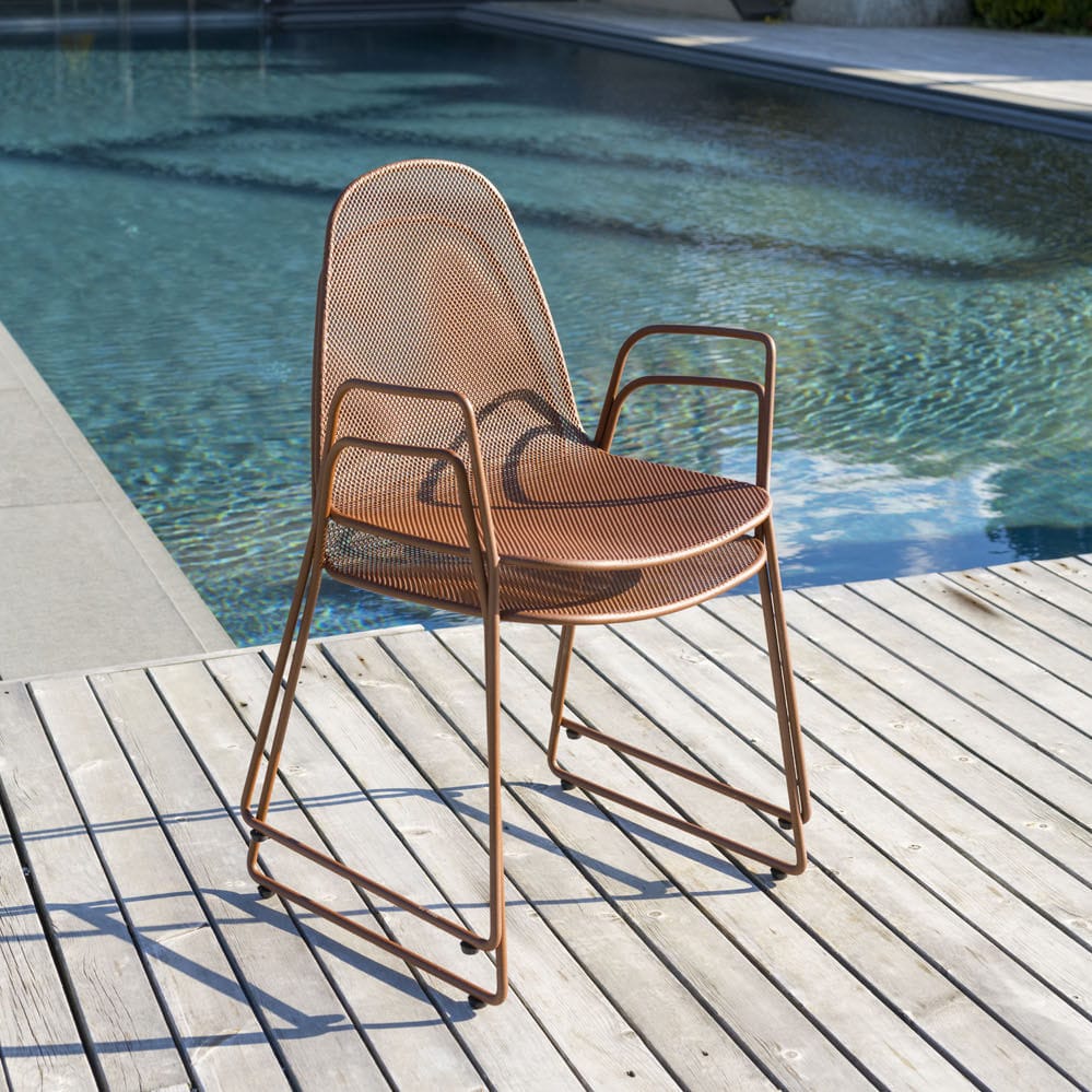 Cadeira contemporânea - SILVA - Crema Outdoor S.r.l. - para ambiente ...