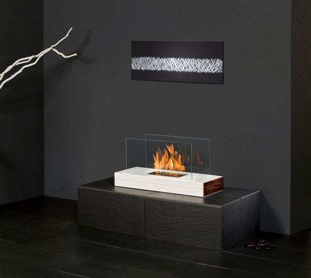 Queimador a bioetanol retangular - PLAIN FIRE - muenkel design